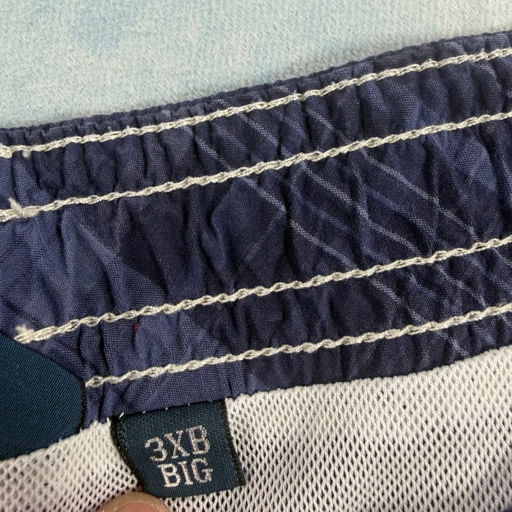 Polo Ralph Lauren Swim Trunks Mens 3XB Blue Plaid Excellent Pony Logo Shorts - Picture 5 of 12